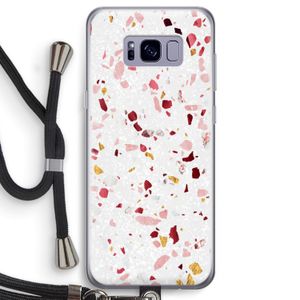 Terrazzo N°9: Samsung Galaxy S8 Transparant Hoesje met koord
