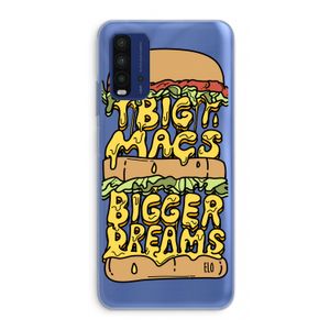 Big Macs Bigger Dreams: Xiaomi Redmi 9T Transparant Hoesje