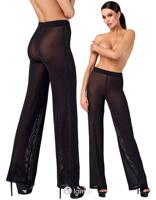 * NOIR handmade Onyx Sheer Palazzo broek, F374