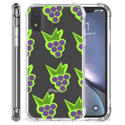 Apple iPhone Xr Beschermhoes Druiven Apple iPhone Xr Beschermhoes Druiven