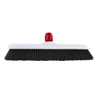 Zaalveger haar kunststof (50cm) + steelhouder