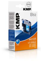 KMP Inktcartridge vervangt Brother LC-225XLC Compatibel Cyaan B52 1530,0003
