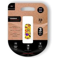 USB stick Tech One Tech Emoji collage 32 GB - thumbnail