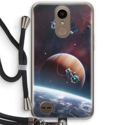 Examiner: LG K10 (2017) Transparant Hoesje met koord
