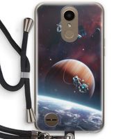 Examiner: LG K10 (2017) Transparant Hoesje met koord