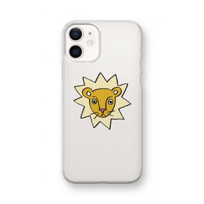 Kleine leeuw: iPhone 12 mini Transparant Hoesje
