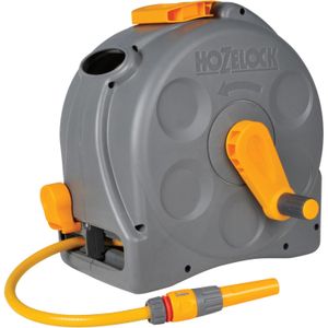 Hozelock 2415 Compact Enclosed Reel 2 in 1 slanghaspel 25 meter