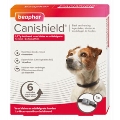 Beaphar Canishield Halsband Hond klein/middelgroot 2 stuks