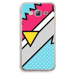 Pop Art #3: Samsung Galaxy J3 (2016) Transparant Hoesje