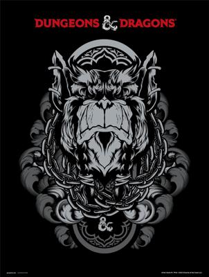 Kunstdruk Dungeons And Dragons Bugbear 30x40cm