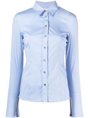 Patrizia Pepe chemise à manches longues - Bleu