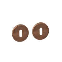 Intersteel Set van 2 sleutelrozettenTira rond brons Ø 52mm - 1343.102086 Intersteel Set van 2 sleutelrozettenTira rond brons Ø 52mm - 1343.102086