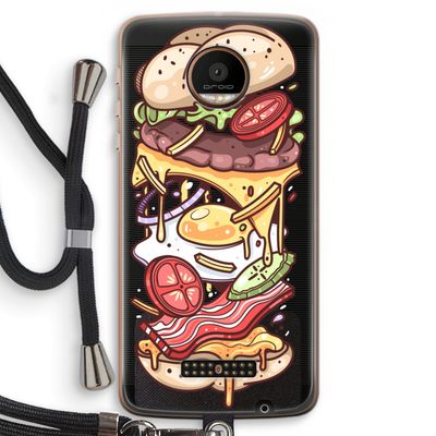 Diet Coke Please: Motorola Moto Z Force Transparant Hoesje met koord