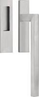 Formani hefschuifdeurbeslag Piet Boon TWO PB231Y massieve set incl. cilindergat PC69 - mat RVS