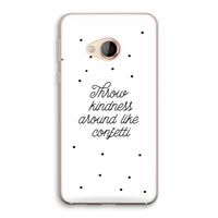 Confetti: HTC U Play Transparant Hoesje Confetti: HTC U Play Transparant Hoesje