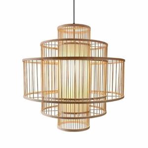 Fine Asianliving Bamboe Hanglamp Handgemaakt Naturel