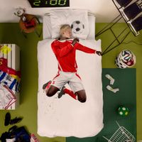 Snurk Snurk Soccer Champ Red Dekbedovertrek 140x200/220 cm