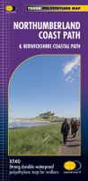 Wandelkaart Northumberland Coast Path and Berwickshire Coastal Path |