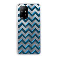 Onderbroken lijn: Oppo A95 5G Transparant Hoesje