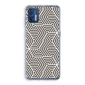 Magic pattern: Motorola Moto G9 Plus Transparant Hoesje