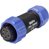 Weipu SP2110 / S 5C II Ronde connector Bus, recht Totaal aantal polen: 5 Serie (ronde connectoren): SP21 1 stuk(s)