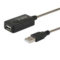SAVIO USB poort verlengkabel actief 5m CL-76 5m USB-kabel