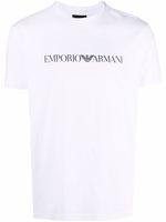 Emporio Armani t-shirt à logo imprimé - Blanc - thumbnail