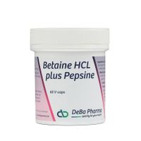 Betaine Hcl + Pesine V-caps 60 Deba - thumbnail