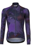 AGU Flower Fietsshirt Lange Mouwen Performance Dames - Paars - M