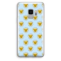 Leeuwenkoppen: Samsung Galaxy S9 Transparant Hoesje Leeuwenkoppen: Samsung Galaxy S9 Transparant Hoesje