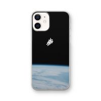 Alone in Space: iPhone 12 Transparant Hoesje