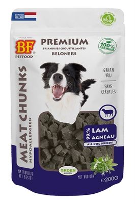 Bf Petfood Biofood meat chunks lam