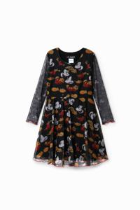 Tulen jurk Mickey Mouse - BLACK - 5/6