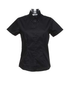 Kustom Kit K701 Women`s Tailored Fit Corporate Oxford Shirt Short Sleeve