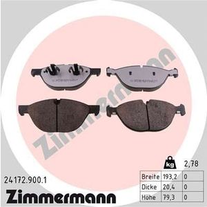 Remblokkenset Low-Dust 241729001