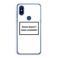 Alone: Xiaomi Mi Mix 3 Transparant Hoesje
