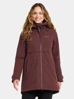 Didriksons Helle Parka Jas Dames Old rust 36