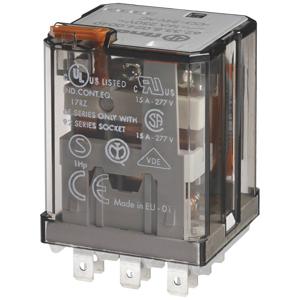 Finder 62.33.9.012.4040 Steekrelais 12 V/DC 16 A 3x wisselcontact 1 stuk(s)