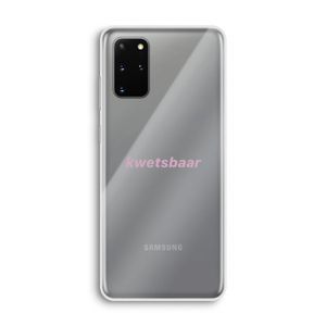 kwetsbaar: Samsung Galaxy S20 Plus Transparant Hoesje