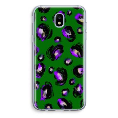 Green Cheetah: Samsung Galaxy J5 (2017) Transparant Hoesje