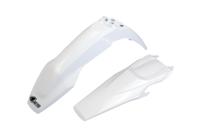 UFO PLAST Mudguard set ufo husqvarna oem white
