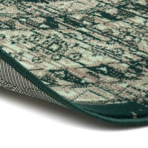 Rond Vintage Vloerkleed Aila Groen