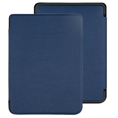 Lunso Kobo Clara HD hoes (6 inch) - sleepcover - Blauw