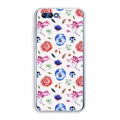 Bloemetjes: Honor 10 Transparant Hoesje