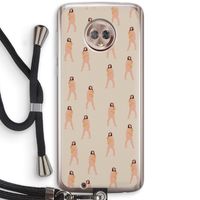 You're so golden: Motorola Moto G6 Transparant Hoesje met koord