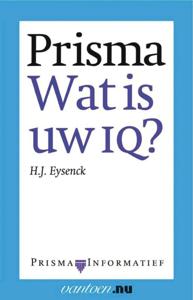 Prisma wat is uw IQ? (Paperback)