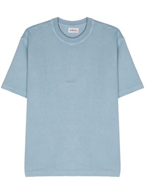 Autry t-shirt à logo embossé - Bleu