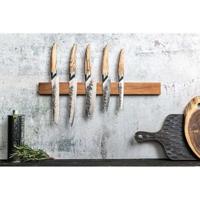 Coltello da cucina - FORGIATO - KATAI - Acciaio VG10 - Manico in radica - L 12,5 cm