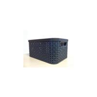 Curver style mand l met deksel antraciet