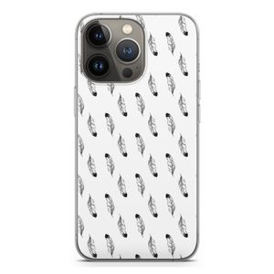 Pluimen: iPhone 13 Pro Transparant Hoesje